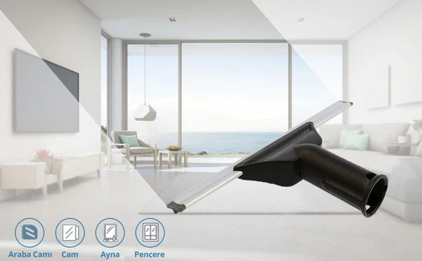 Buharlı Temizleme Makinesi Cam Silme Aparatı Karcher SC 1 ile Uyumlu - Resim 4