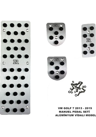Golf 7 Manuel Pedal Seti 4 Parça Metal - 3