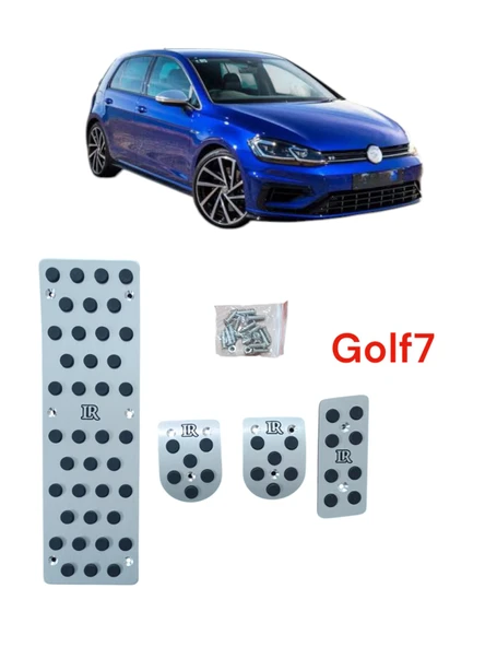 Golf 7 Manuel Pedal Seti 4 Parça Metal