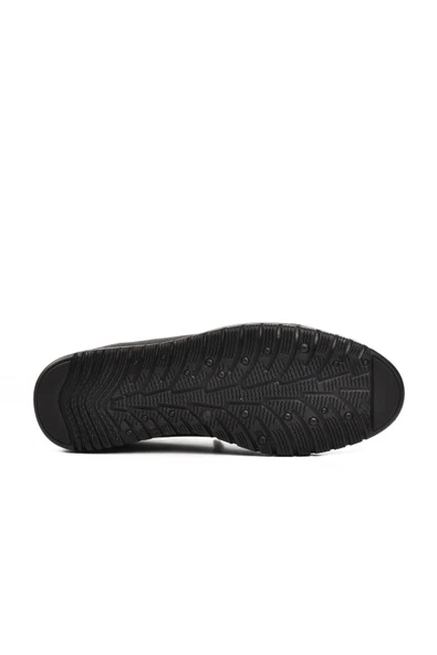 Ayakmod Siyah Hakiki Deri Erkek Casual Ayakkabı 108 M - 5