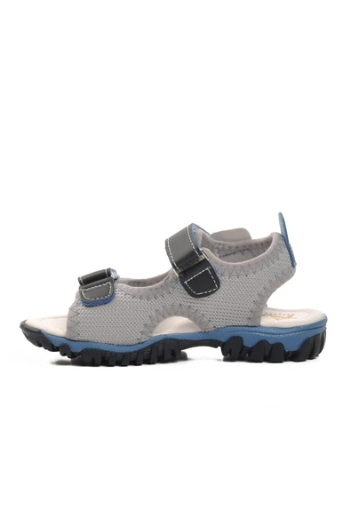 Ayakmod Lacivert Mavi Ortopedik Erkek Çocuk Spor Sandalet 24-410 P - 2