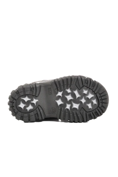 Ayakmod Gri Kamuflaj  Bebek Düz Sandalet 24-410 B - 5
