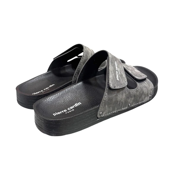 Pierre Cardin Çift Bantlı Cırtlı Anatomik Taban Erkek Terlik - 3