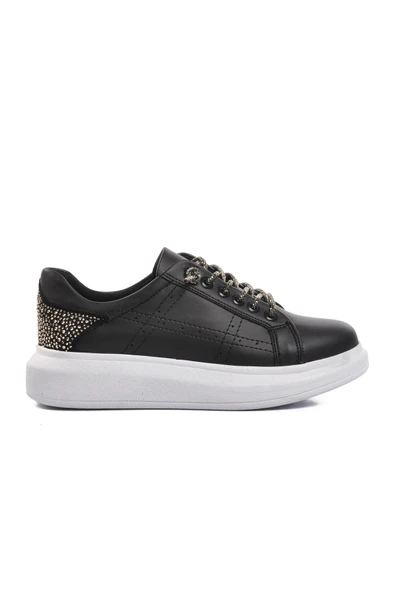 Ayakmod Siyah-Beyaz  Kadın Sneaker 865 Z
