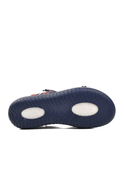 Ayakmod Kırmızı Ortopedik Erkek Çocuk Sandalet 24-996 F - 5