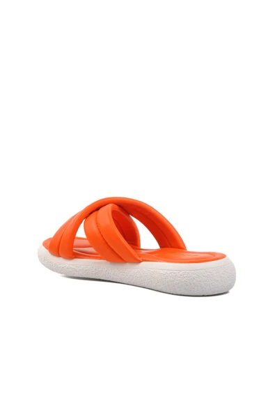 Ayakmod Turuncu  Kadın Terlik 0706 Z - 4