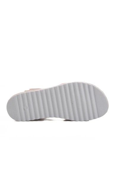 Ayakmod Sedef Simli Ortopedik Kız Çocuk Sandalet 24-409 F - Resim 5