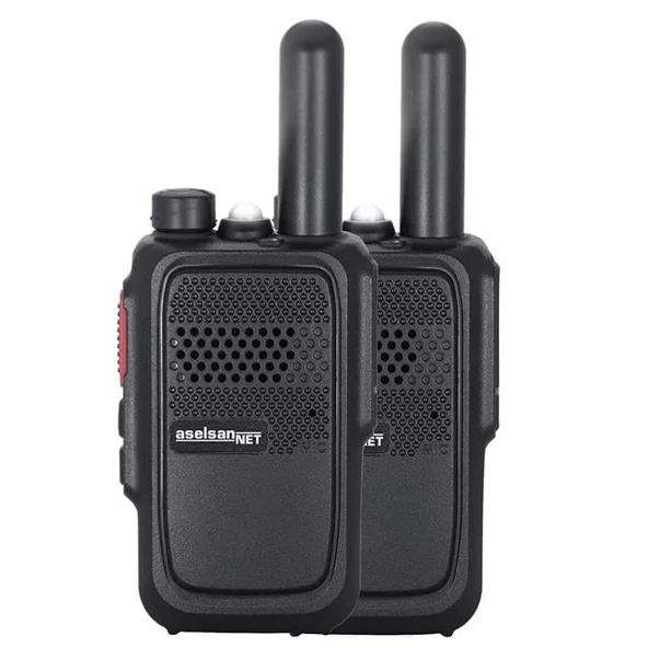 Aselsan Pm-580 Pmr Şarj Dahil İkili El Telsizi (10 Km)(16 Kanal + 121 Alt Kanal) - 4
