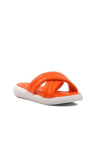 Ayakmod Turuncu  Kadın Terlik 0706 Z - 3