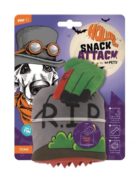 M-PETS HALLOWEEN TOMB SNACK ATTACK KÖPEK OYUNCAĞI