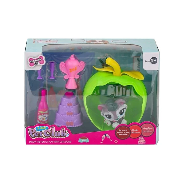 Nessiworld  KZL-CL2103 1-4  Elmalı Pet Star Oyun Seti -Kızılkaya Oyuncak - 2
