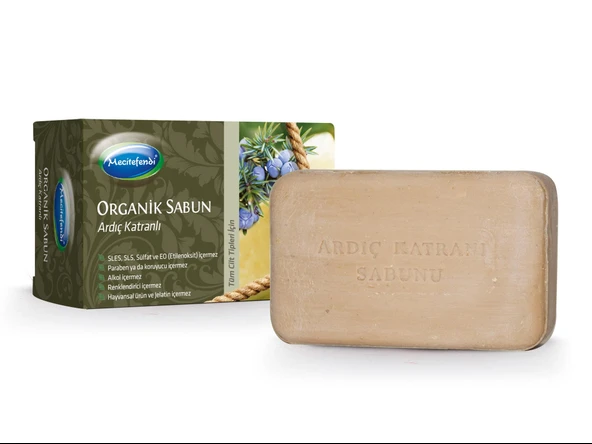 MECİTFENDİ ORGANİK ARDIÇ KATRANI SABUN125 GR