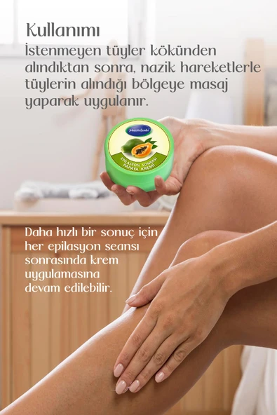 Epilasyon Sonrası Papaya Kremi (150 Ml.) - 5