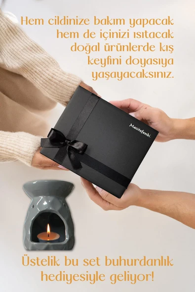 Mecitefendi Kış Paketi 8'li Set (Buhurdanlık Hediyeli) - 4