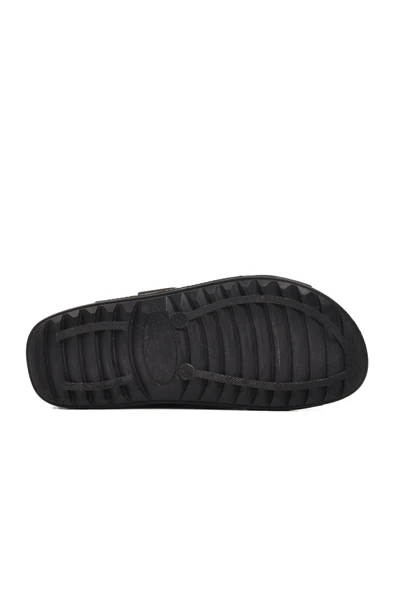 Ayakmod Siyah Anatomik Cırtlı Erkek Terlik 80-989 M - 5