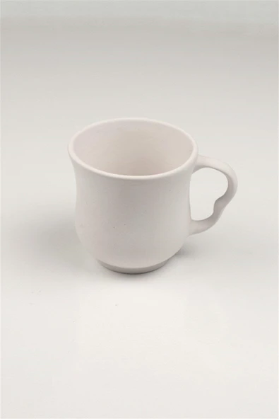 Alâ Çay Fincanı - Seramik Bisküvi 24'lü (Ham Ürün) - 2