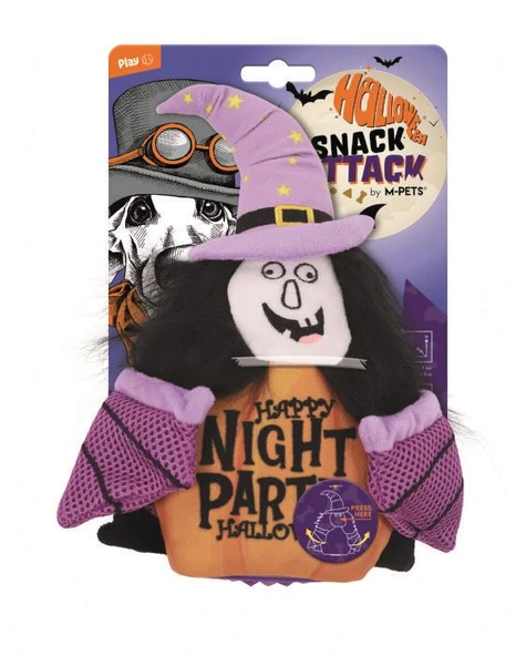 M-PETS HALLOWEEN WİTCH SNACK ATTACK KÖPEK OYUNCAĞI