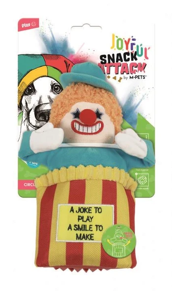 M-PETS JOYFUL CİRCUS SNACK ATTACK KÖPEK OYUNCAĞI