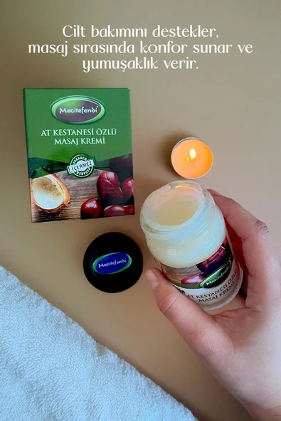 MECİTEFENDİ AT KESTANESİ ÖZLÜ MASAJ KREMİ 90 ML - 4
