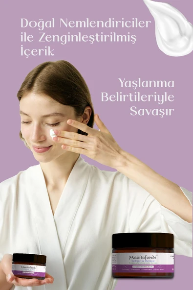 Mecitefendi Kolajen & Retinol Yaşlanma Karşıtı Krem 50 ml - 4