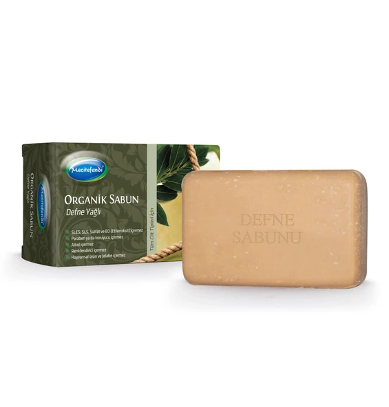 MECİTEFENDİ  DEFNE YAĞLI ORGANİK SABUN 125 Gr