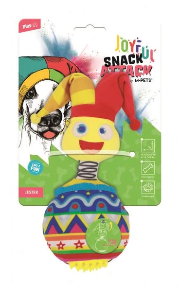 M-PETS JOYFUL JESTER SNACK ATTACK KÖPEK OYUNCAĞI