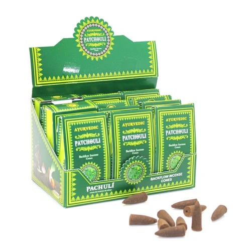 Periboia Ayurvedic Konik (Geri Akış) Tütsü Patchouli Aromalı