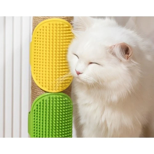 Periboia Hayvan Tüy Toplama Yıkama ve Köşe Kaşınma Silikon Fırçası - 4