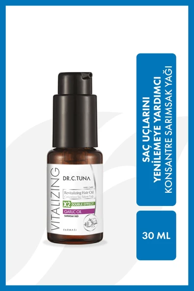 Dr. C. Tuna Vitalizing Konsantre Sarımsak Yağı 30 ml