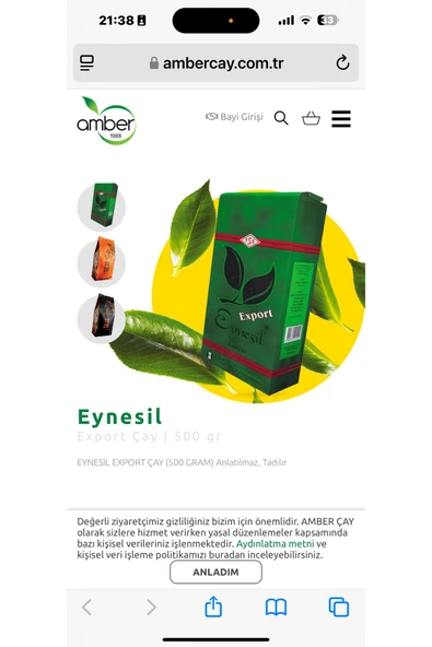 HERŞEY FIRSAT Amber Siyah Dökme 500 gr X 20 Paket 10 Kilogram - 2