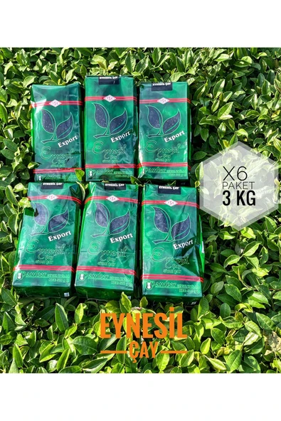 Amber Çay Eynesil Export Çay 500 gr X 6 Paket - 1