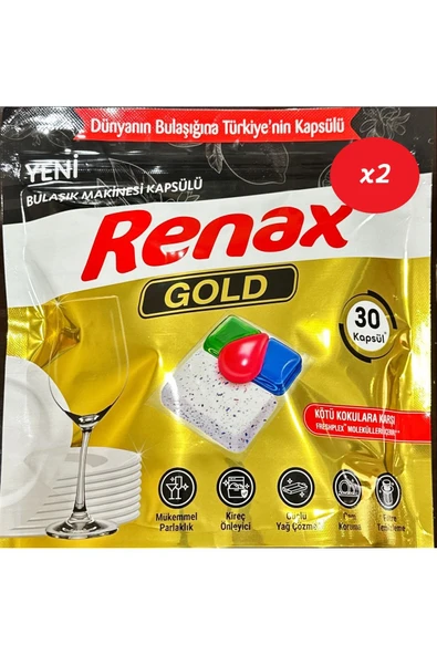 RENAX Gold Bulaşik Tableti? 60 Li