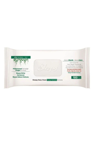 Sleepy Easy Clean Yüzey Tem. Havlusu 100 - Resim 2