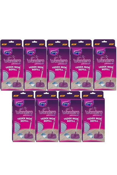Parex Wondero Yedek Paspas Mop Refill (9 LU SET)