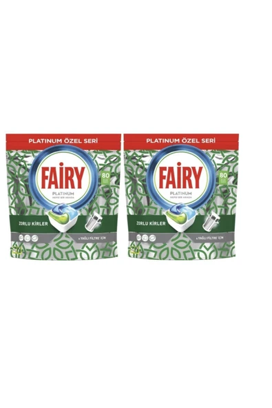 Fairy Platinum Özel Seri Bulaşık Makinesi Kapsülü 80 li x 2 Adet