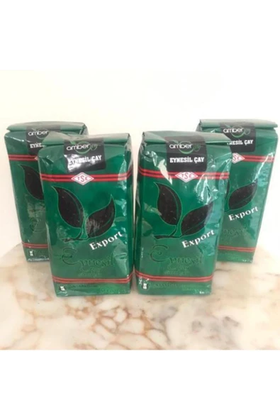 Amber Eynesil Export 4 Paket 500 Gram Toplam 2 Kg Yeşil Export Çay