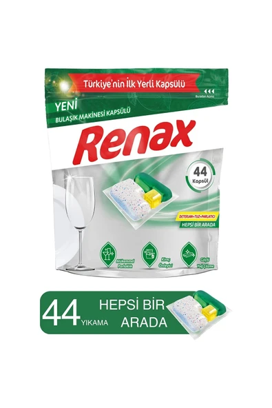 RENAX Bulaşık Makine Kapsülü 44'lü X 2 Adet - 2