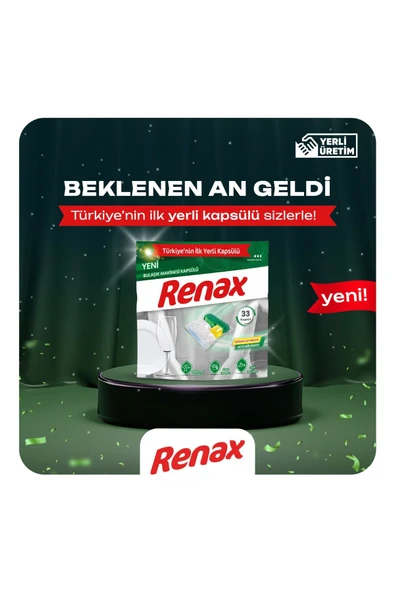 RENAX Bulaşık Makine Kapsülü 44'lü X 2 Adet - 3