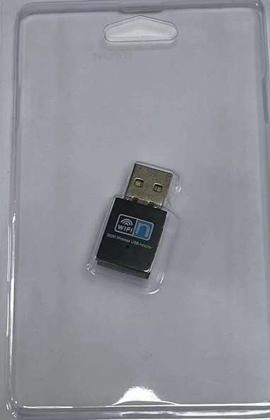 Usb Wifi Adaptörü Kablosuz Wifi İnternet Alıcı Ağ Kartı Masaüstü Bilgisayar Pc 300 Mbps 802.11n - 5