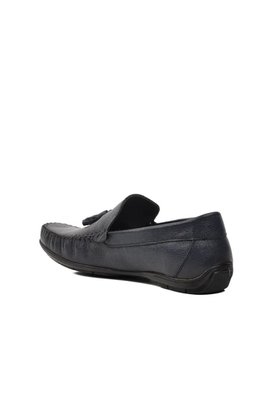 Ayakmod Lacivert  Erkek Loafer Ayakkabı D7218 M - 4