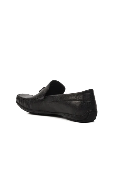 Ayakmod Siyah  Erkek Loafer Ayakkabı D7218 M - 4