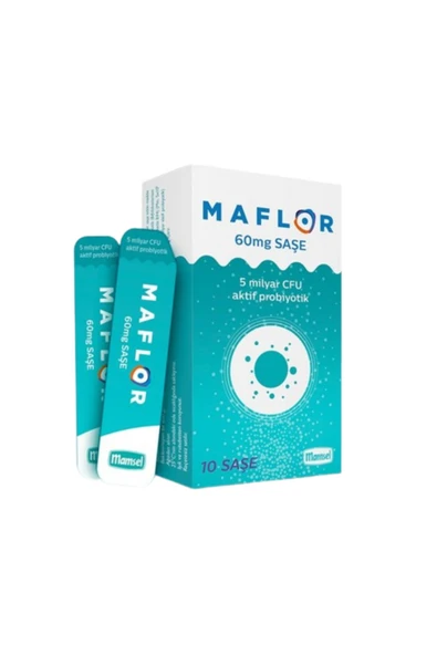 MAFLOR Aktif Probiyotik 60 Mg Saşe