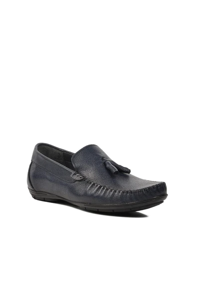 Ayakmod Lacivert  Erkek Loafer Ayakkabı D7218 M - 3