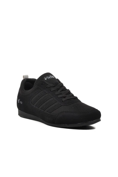 Ayakmod Siyah Suni Deri Erkek Sneaker 61022 M - 3