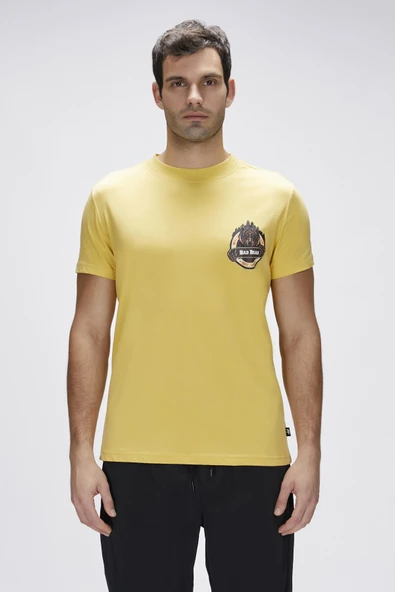 Bad Bear Flint Hardal Erkek Baskılı Tişört