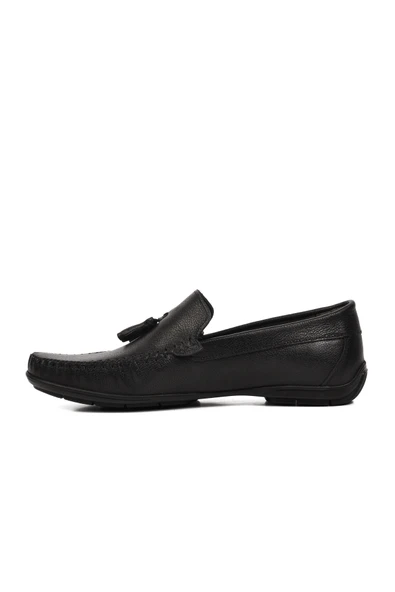 Ayakmod Siyah  Erkek Loafer Ayakkabı D7218 M - 2