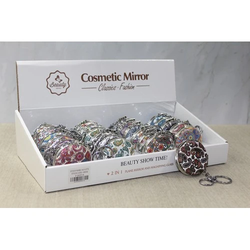 Periboia Taşlı El Aynası Anahtarlık Model 8 ürün görseli