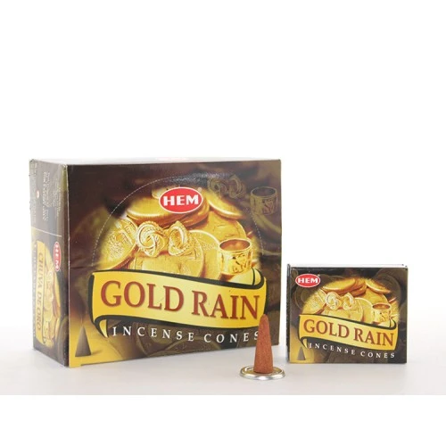 Periboia Gold Rain Aromalı Konik Tütsü