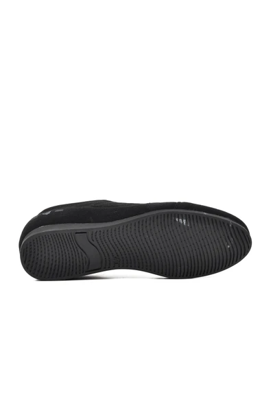 Ayakmod Siyah Suni Deri Erkek Sneaker 61022 M - 5