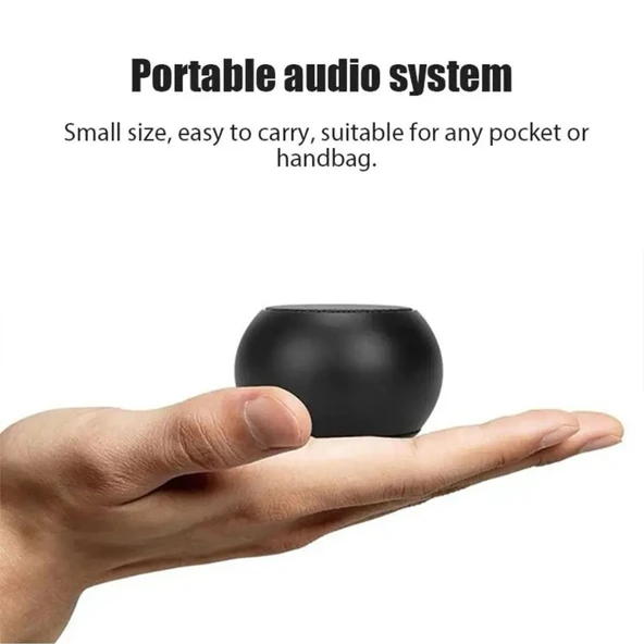 5.0 Bluetooth Hoparlör 500mAh Mini Speaker Mini Hoparlör ufak taşınabilir birleştirilebilir ses yüksek kalite Mavi JNG1034SPK - 5